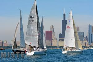 Doublehanded Division - Chicago Yacht Club Race to Mackinac 2013 photo copyright MISTE Photography http://www.mistephotography.com/ taken at  and featuring the  class