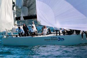 The Celestial crew did everything they could to win this race – but there were just too many holes out there photo copyright Howard Wright /IMAGE Professional Photography http://www.imagephoto.com.au taken at  and featuring the  class