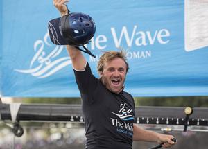 The Wave, Muscat - Act 5 Extreme Sailing Series 2013 photo copyright Extreme Sailing Series http://www.extremesailingseries.com taken at  and featuring the  class