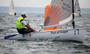 Zbogar on day 5 - 2013 Finn European Championship photo copyright Robert Deaves/Finn Class http://www.finnclass.org taken at  and featuring the  class