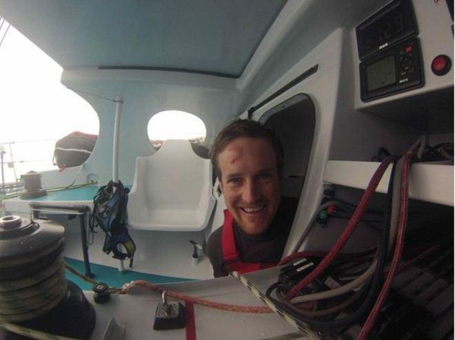 Onboard Spirit of Hungary with nandor Fa and Conrad Colman - Barcelona World Race 2015 © Barcelona World Race http://www.barcelonaworldrace.org