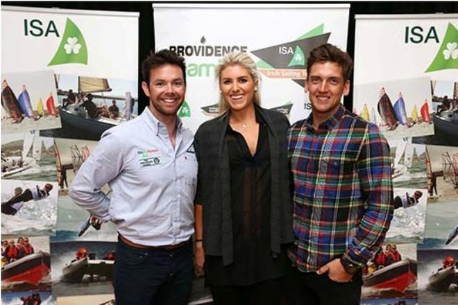 Matt McGovern, Ryan Seaton and Saskia Tidey © Cathal Noonan/Inpho