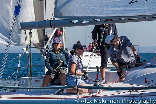 More Noise with Emily on the primary winch. - 2015 PPWCS ©  Alex McKinnon Photography http://www.alexmckinnonphotography.com