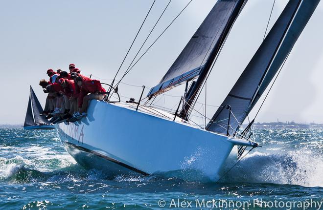 Mighty powerful in the superb conditions – Terra Firma. - 2014-15 Club Marine Series ©  Alex McKinnon Photography http://www.alexmckinnonphotography.com