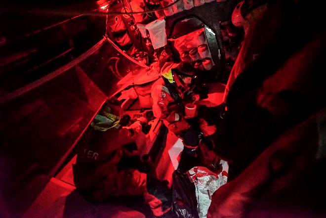 Southern Ocean - Everything takes time. Even though we could do with more sleep than ever, time is drained away by all the details of life on a race boat in the Southern Ocean © Yann Riou / Dongfeng Race Team