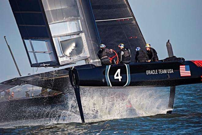Oracle Team USA - America's Cup © Balazs Gardi