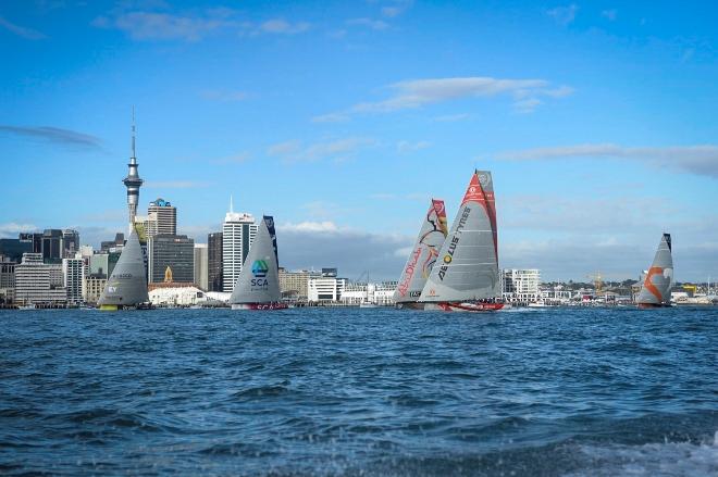 Leg five start - Volvo Ocean Race 2015 © Chris Cameron/Volvo Ocean Race www.volvooceanrace.com