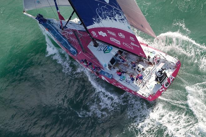 Leg five start - Volvo Ocean Race 2015 ©  Ainhoa Sanchez/Volvo Ocean Race