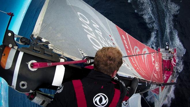 Onboard Dongfeng Race Team - Volvo Ocean Race 2015 © Yann Riou / Dongfeng Race Team