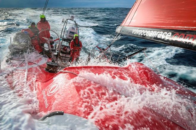 Onboard Dongfeng Race Team - Volvo Ocean Race 2015 © Yann Riou / Dongfeng Race Team