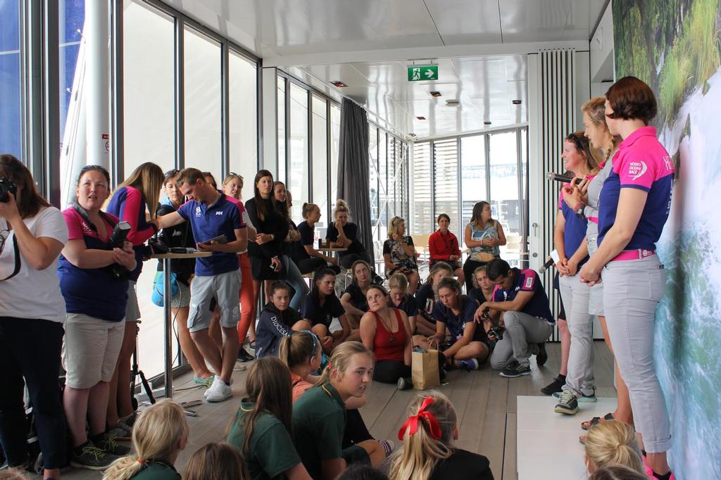 Team SCA to Auckland and Pacific Islands audience © Deborah Howarth