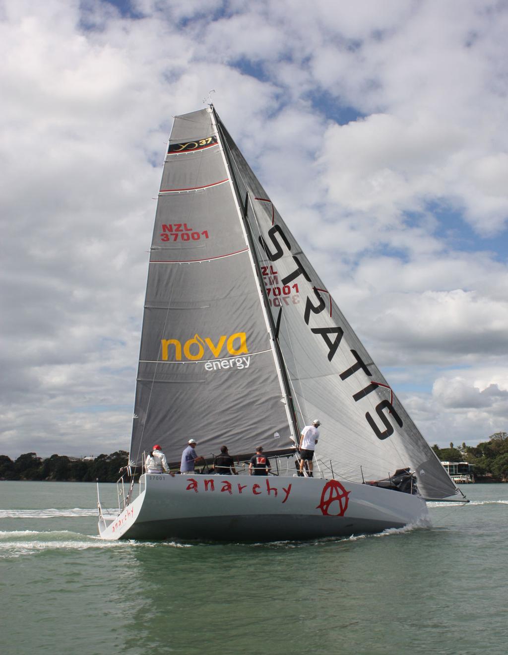 Anarchy - YD37 by Bakewell-White Yacht Design, Auckland &copy; Bakewell-White Yacht Design www.bakewell-white.com/
