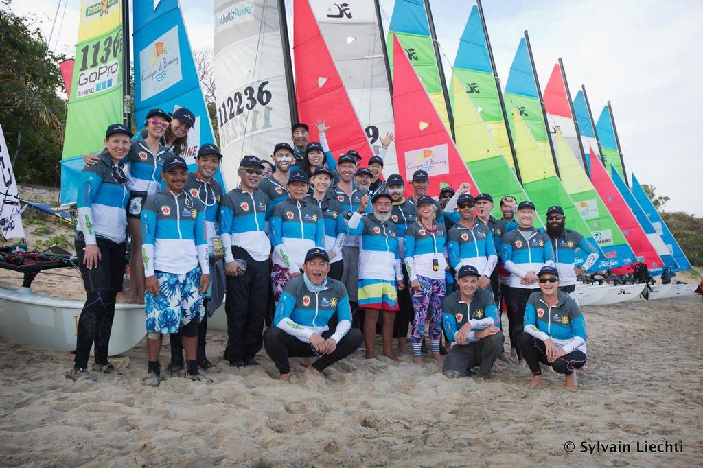 Hobie Challenge Ambli Island to Terrazas leg, the 20th of March 2015 © Sylvain Liechti � photo copyright Sylvain Liechti taken at  and featuring the  class