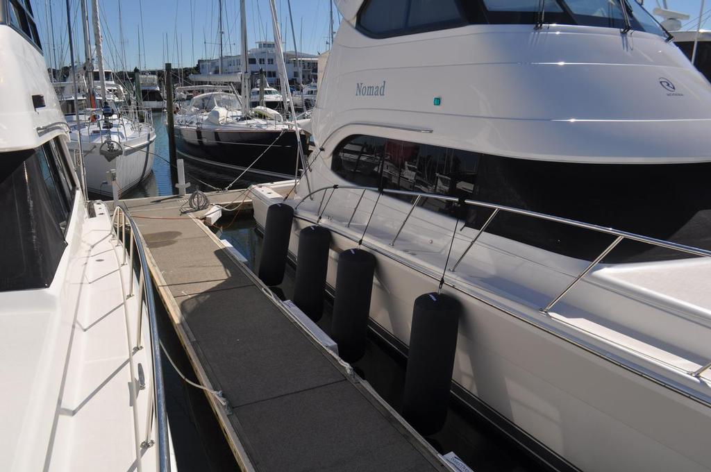 Hauraki Fenders used on a Riviera 50 photo copyright SW taken at  and featuring the  class