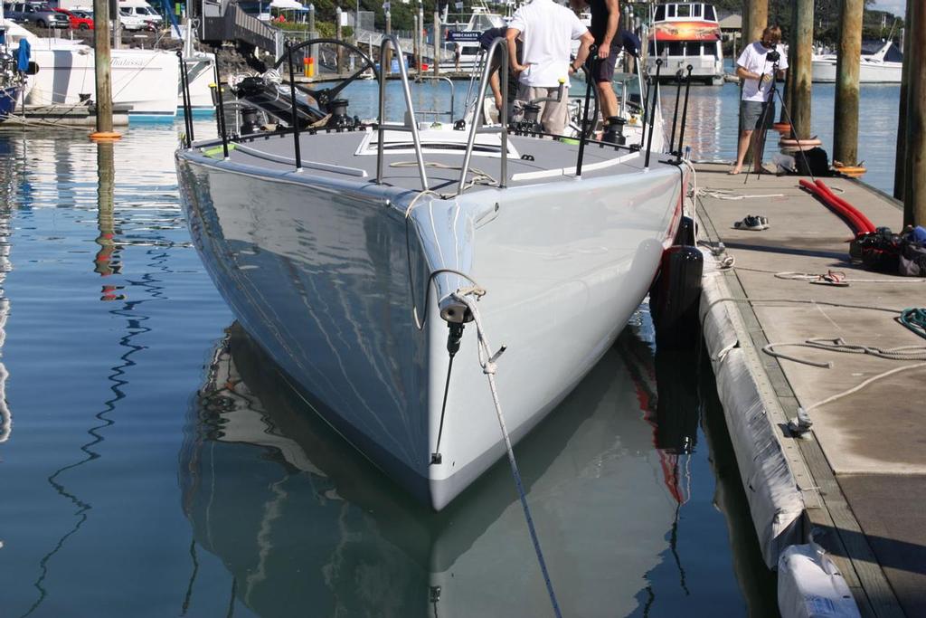  Anarchy - YD37 by Bakewell-White Yacht Design, Auckland (Sprit is not off centre - just the camera angle) &copy; Bakewell-White Yacht Design www.bakewell-white.com/
