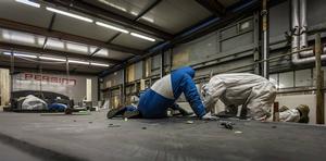March 2015 - Team Vestas Wind rebuild at Persico Marine, Bergamo. Italy photo copyright Brian Carlin - Team Vestas Wind taken at  and featuring the  class