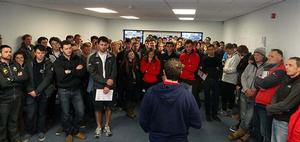 Event briefing at 2015 Yachting Championship photo copyright Tony Mapplebeck taken at  and featuring the  class