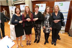Josephine Keller, Aisling Keller, Ann Carroll, Nicole Hemeryck and Oisine Hemeryck photo copyright Cathal Noonan/Inpho taken at  and featuring the  class
