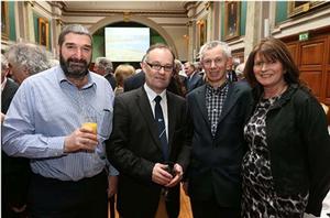 Ian Dickson, Andy Johnston, Jim Lampkin  and Jane Johnston photo copyright Cathal Noonan/Inpho taken at  and featuring the  class