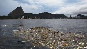 Debris in Guanabara Bay has been a major problem in recent weeks and progress remains limited  - 2016 Rio Games photo copyright Getty Images taken at  and featuring the  class