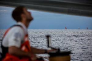 Leg 5 to Itajai onboard Team Alvimedica. Nick Dana - Volvo Ocean Race 2015 photo copyright  Amory Ross / Team Alvimedica taken at  and featuring the  class