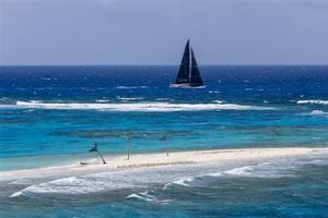 Tom Siebel's Swan 90 Odin (CAY) during day one of racing - 2015 Rolex Swan Cup Caribbean photo copyright  Rolex / Carlo Borlenghi http://www.carloborlenghi.net taken at  and featuring the  class