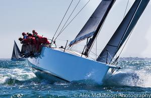 Mighty powerful in the superb conditions – Terra Firma. - 2014-15 Club Marine Series photo copyright  Alex McKinnon Photography http://www.alexmckinnonphotography.com taken at  and featuring the  class