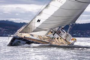 The sleek clipper 70 designed by naval architect Tony Castro photo copyright Clipper Race taken at  and featuring the  class