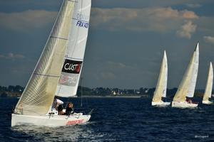 The return of the Courrier photo copyright Jean-Marie Liot taken at  and featuring the  class