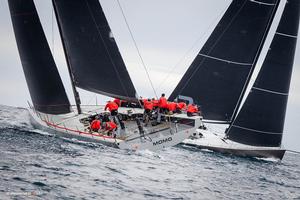 Maxi 72 ``MOMO `` training in Palma for the 2015 season photo copyright  Jesus Renedo http://www.sailingstock.com taken at  and featuring the  class