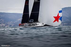 Maxi 72 ``Robertissima III `` training in Palma for the 2015 season photo copyright  Jesus Renedo http://www.sailingstock.com taken at  and featuring the  class