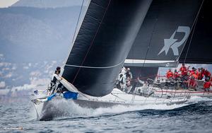 Maxi 72 ``Robertissima III `` training in Palma for the 2015 season photo copyright  Jesus Renedo http://www.sailingstock.com taken at  and featuring the  class