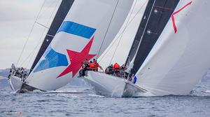 Maxi 72 ``MOMO `` training in Palma for the 2015 season photo copyright  Jesus Renedo http://www.sailingstock.com taken at  and featuring the  class