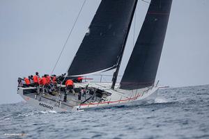 Maxi 72 ``MOMO `` training in Palma for the 2015 season photo copyright  Jesus Renedo http://www.sailingstock.com taken at  and featuring the  class