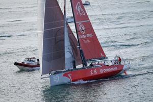 Leg five start - Volvo Ocean Race 2015 photo copyright  Ainhoa Sanchez/Volvo Ocean Race taken at  and featuring the  class