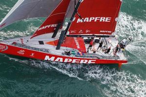 Leg five start - Volvo Ocean Race 2015 photo copyright  Ainhoa Sanchez/Volvo Ocean Race taken at  and featuring the  class