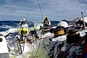 Onboard Team Brunel - Volvo Ocean Race 2015 photo copyright Stefan Coppers/Team Brunel taken at  and featuring the  class