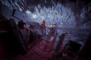 Onboard Dongfeng Race Team photo copyright Yann Riou / Dongfeng Race Team taken at  and featuring the  class