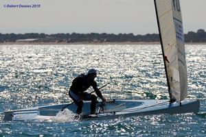 Open Internacional Vela Olimpica - Dinghy Academy Finn photo copyright  Robert Deaves taken at  and featuring the  class