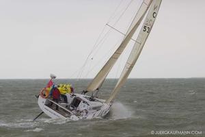 Towards ?Sanya in? strong ?wind - Round Hainan Regatta 2015 photo copyright Juerg Kaufmann Round Hainan Regatta taken at  and featuring the  class