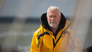Sir Robin Knox-Johnston - telling tales at the Royal Southern Yacht Club's Fitting Out Supper. photo copyright  Paul Hankey taken at  and featuring the  class