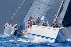 Selene leads Courdileone - Rolex Swan Cup Caribbean 2015 photo copyright  Rolex / Carlo Borlenghi http://www.carloborlenghi.net taken at  and featuring the  class