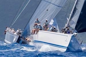 Selene leads Courdileone - Rolex Swan Cup Caribbean 2015 photo copyright  Rolex / Carlo Borlenghi http://www.carloborlenghi.net taken at  and featuring the  class