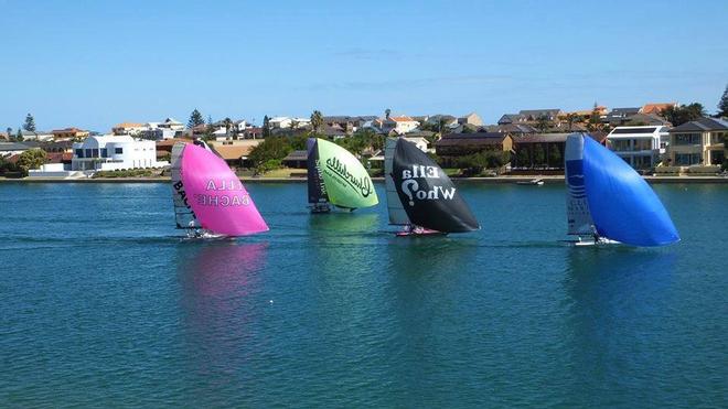 The Lakes Resort Hotel Skiff Sprint Series © Brian Outram