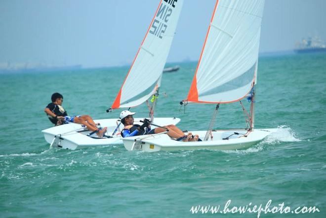 Singapore sailors - Fish & Co. Youth Sailing Championships 2015 © Howie photography