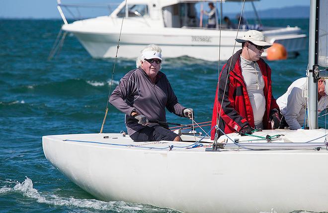 Gordon Weise during the 2014 Queensland State Championships. - Etchells Brisbane Winter Series ©  John Curnow