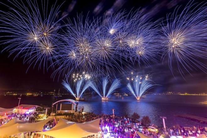 Fireworks during a spectacular Rolex Crew Party in Saint-Tropez - Giraglia Rolex Cup ©  Rolex / Carlo Borlenghi http://www.carloborlenghi.net