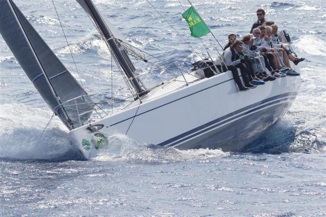 Bernard Vananty's Swan 42 TIXWAVE on her way to an overall win in the 2014 Giraglia Rolex Cup - Giraglia Rolex Cup ©  Rolex / Carlo Borlenghi http://www.carloborlenghi.net