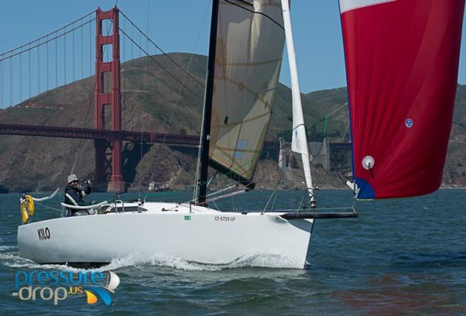 Michael Radcliffe's Synergy 1000 Kilo - Doublehanded Lightship Race 2015 © Erik Simonson/ pressure-drop.us http://www.pressure-drop.us