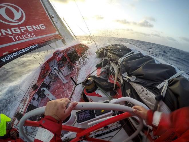 Leg six to Newport onboard Dongfeng Race Team. Day 10. - Volvo Ocean Race 2015 © Sam Greenfield/Dongfeng Race Team/Volvo Ocean Race